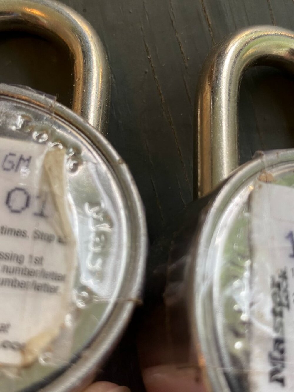 2 Master Locker Locks - Picture 4 of 6